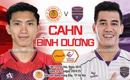 CAHN nhọc nhằn thắng trận đầu tại LPBank V.League 1-2024/25